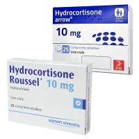 Фото Гидрокортизон (Roussel) таб. 10мг №25