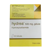 Фото Гидреа Гидроксикарбамид 500мг Франция капс. №20 (20 шт.)