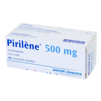 Пирилен (Пиразинамид Франция) таблетки 500мг №60