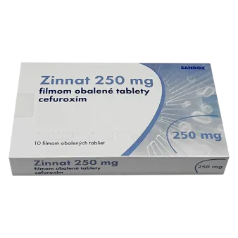 Зиннат (антибиотик) 250 мг таблетки №10